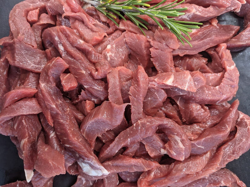 Beef strips