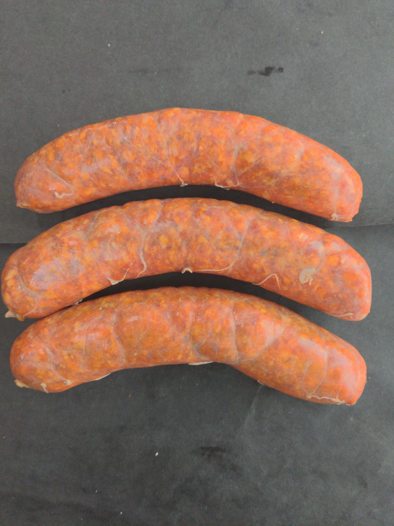 Roma Tomato & Caramelised Onion Beef Sausages
